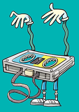 horror music cassette