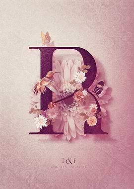 Aria Alphabet Letter R