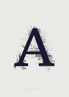 Imprint Letter A