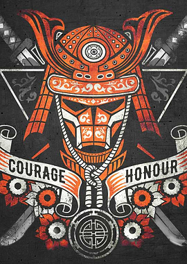 Samurai Warrior Mask