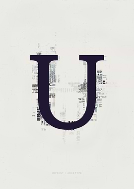 Imprint Letter U