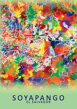 Soyapango El Salvador Map