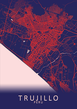 Trujillo Peru City Map