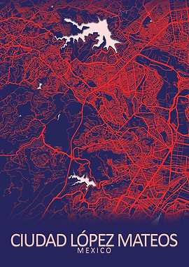 Ciudad Lopez Mateos Map