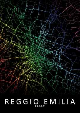 Reggio Emilia Italy Map