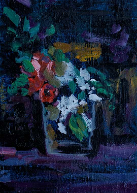 still life with flower