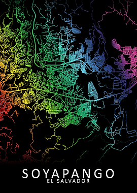 Soyapango El Salvador Map