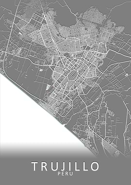 Trujillo Peru City Map