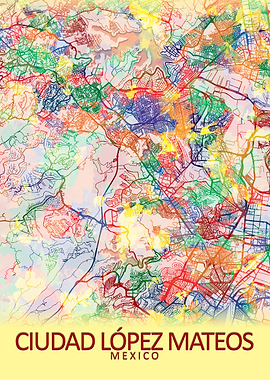 Ciudad Lopez Mateos Map