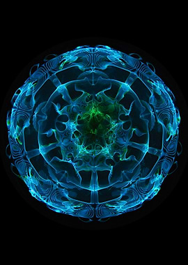 Fivefold pattern glyph 02