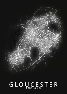 Gloucester England Map