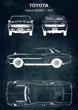No241 Celica 1600GT 1971