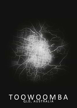 Toowoomba Australia Map
