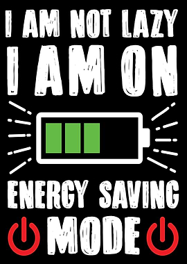 I am not lazy