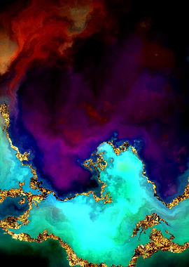 1 of 100 Nebulas in Gold