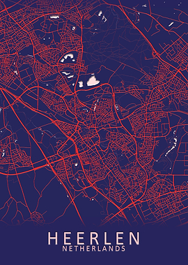 Heerlen Netherlands Map