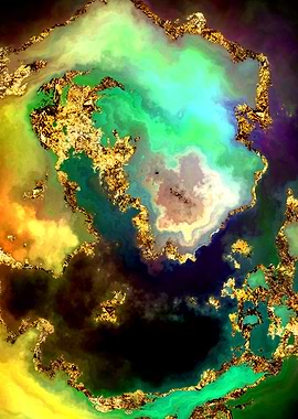 1 of 100 Nebulas in Gold