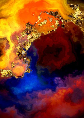 1 of 100 Nebulas in Gold