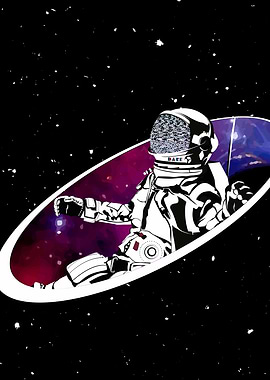 Falling through space