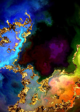 1 of 100 Nebulas in Gold