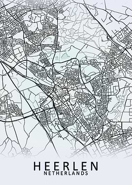Heerlen Netherlands Map