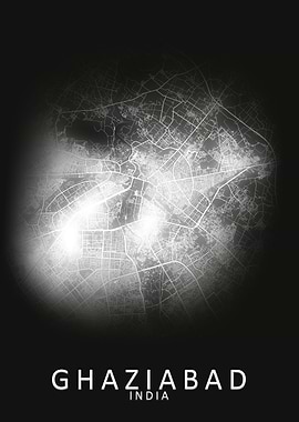 Ghaziabad India City Map