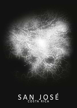 San Jose Costa Rica Map