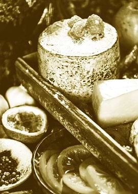 Cheese Platter Food Poster