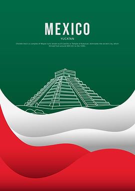 Chichen Itza Vibrant