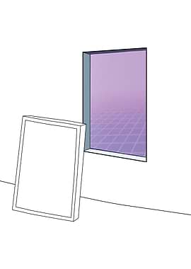 Window into dimension