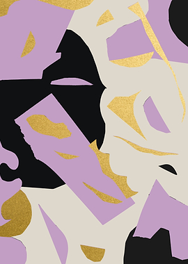 Terrazzo Cut Out pink