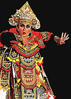 Baris Tunggal Dancer