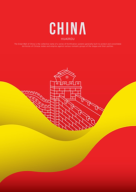 Great Wall ofChina Vibrant