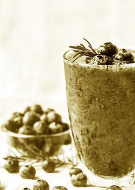 Blueberry Smoothie Poster