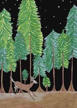 Bambi looking for freedom