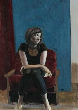 Seated girl