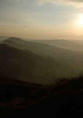 Misty English Sunrise