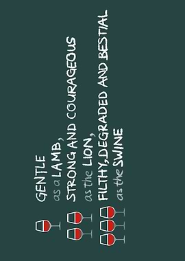 The curse of the wine