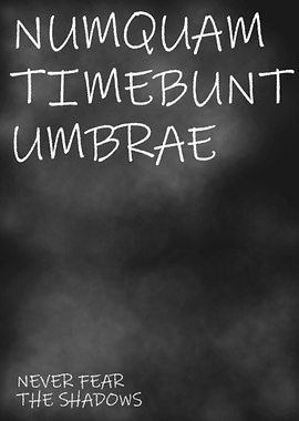 Never Fear The Shadows