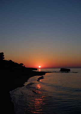 Italian Beach Sunrise