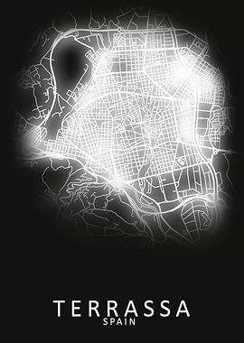 Terrassa Spain City Map