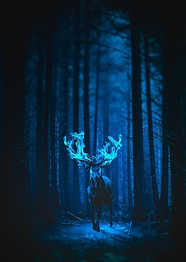 Azure flame stag