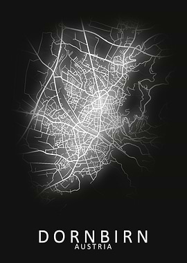 Dornbirn Austria City Map