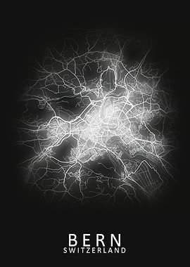 Bern Switzerland City Map