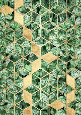 Botanical mosaic III