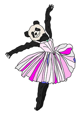 Panda Bear Dancer