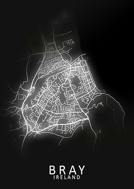 Bray Ireland City Map