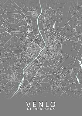 Venlo Netherlands City Map