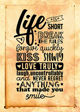 Life is short