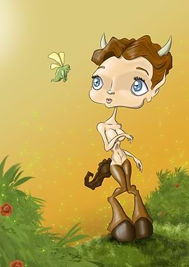 shy little satyr